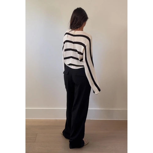 The Charlotte Striped Sweater