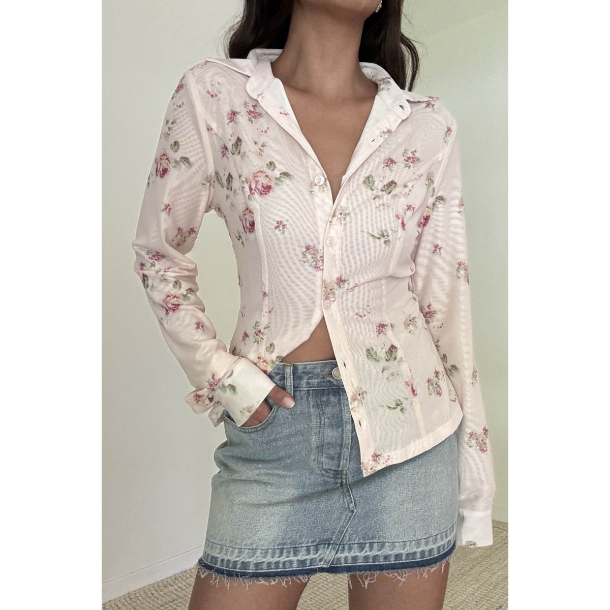 The Julie Floral Blouse